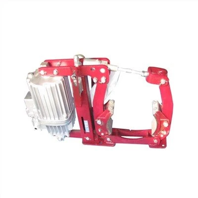 Elektrická hydraulická bubnová brzda používaná pre žeriavy
