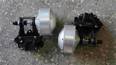 Pneumatické strmeňové brzdy